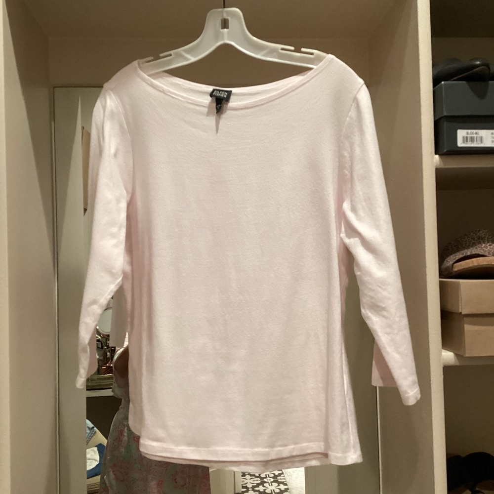 Eileen Fisher Pale Pink Top